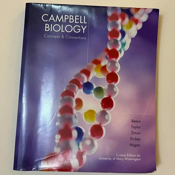 Campbell Biology Textbook Custom Edition for University of‎ Mary Washington - Picture 1 of 6